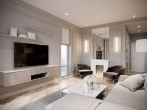 디자이너 거실 꾸미기