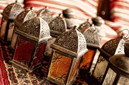 공간을 장식하는 랜턴의 종류는 무궁무진하다.