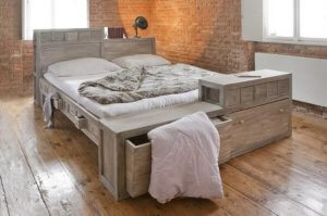 침대 밑 공간을 최대한 활용하는 방법