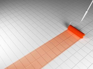 타일에 스타일리쉬하게 페인트칠을 하는 방법