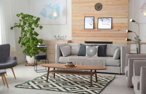 우드패널은 집 안에 온기를 불어넣어 준다.