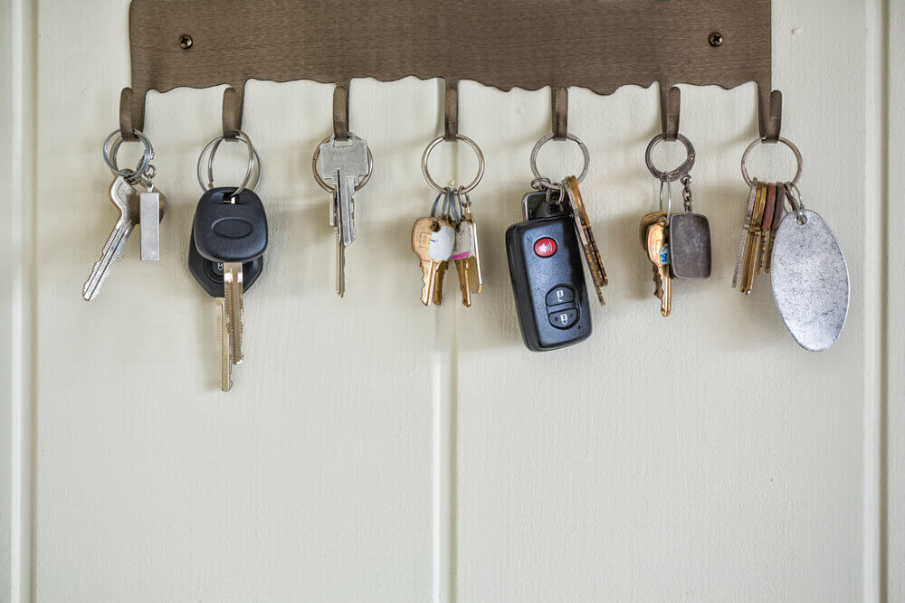 열쇠보관 방법