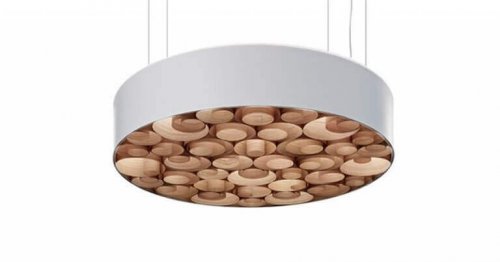 베니어 천장 조명