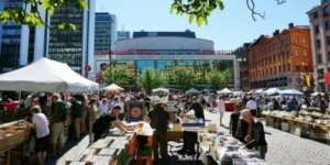 스톡홀름의 빈티지 마켓