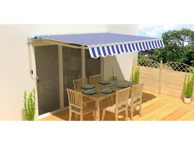 테라스에 접이식