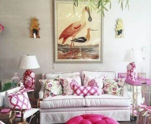 다나 깁슨의 독자적인 인테리어 디자인