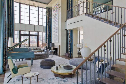 인테리어 디자이너 장 루이 드니오는 눈부신 경력을 자랑한다.