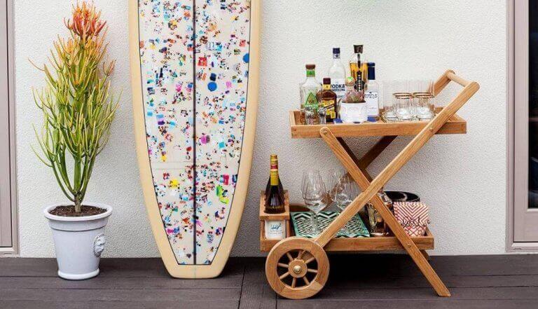 바 카트 재활용