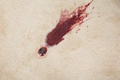 러그에 묻은 와인 얼룩 제거를 위한 3가지 팁
