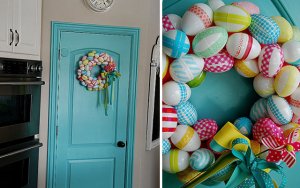 부활절 화환-달걀