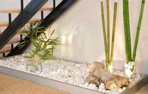 계단 아래 공간 활용-정원