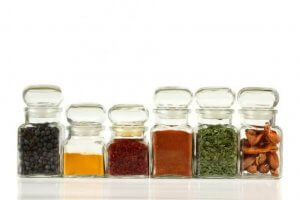 유리병을 활용한 인테리어 - 부엌