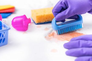 세탁기를 사용할 때 얼룩 제거