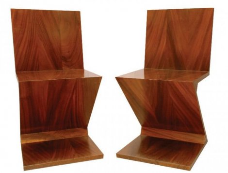 지그재그 의자 - 예술적 의미와 미학적 표현