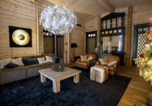 목재 또는 석재 바닥