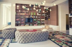 다양한 유형의 서재 인테리어