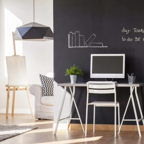 분필 그림 이미지