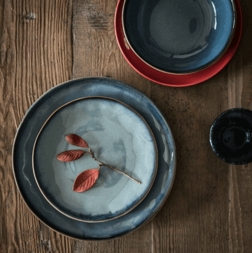 오리엔탈 식기류 이미지