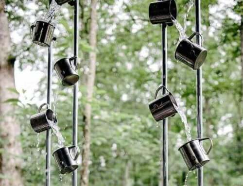 수직 홈통 여유