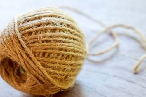 천연 섬유 모시